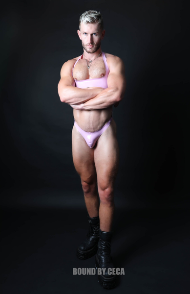 'VJERAN' latex bodysuit