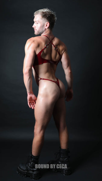 'JOVAN' latex bodysuit