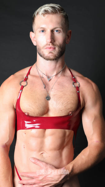 'JOVAN' latex bodysuit