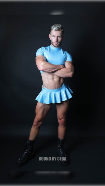 'OZREN' double-circle micro skirt