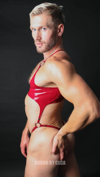 'JOVAN' latex bodysuit