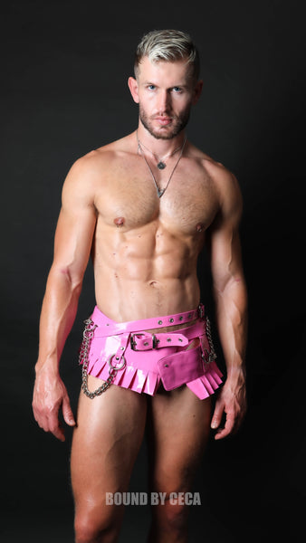 'BURJA' micro pleated skirt