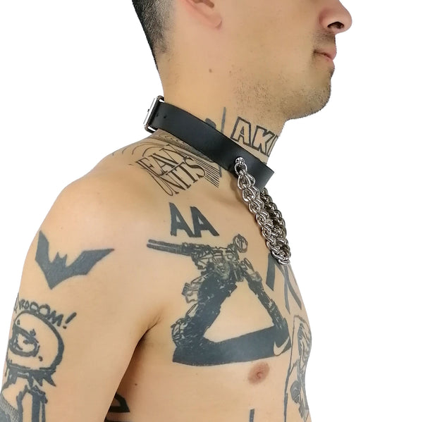 'ŽAN' double chain choker